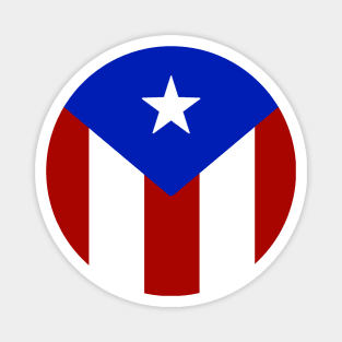 Puerto Rican flag Magnet